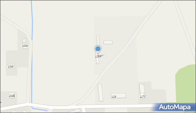 Biała, Biała, 118A, mapa Biała