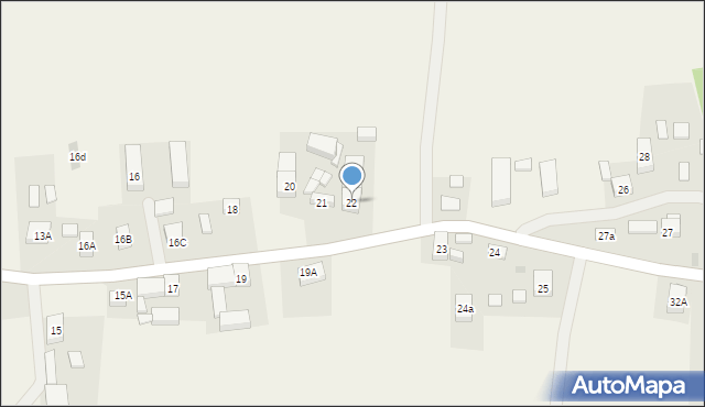 Biała, Biała, 22, mapa Biała