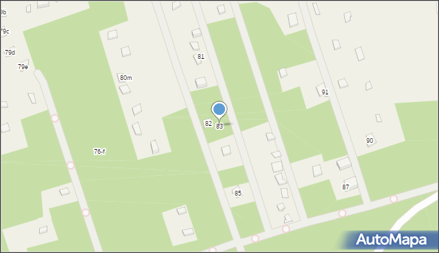 Biała, Biała, 83, mapa Biała