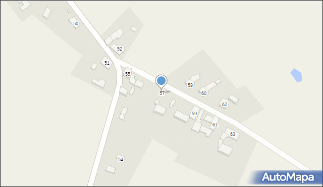 Biała, Biała, 57, mapa Biała