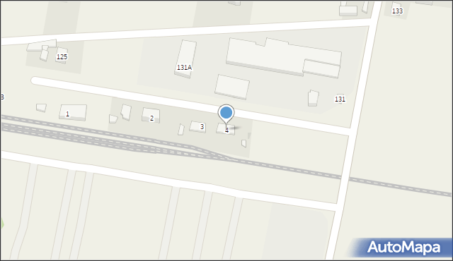 Biała, Biała, 4, mapa Biała