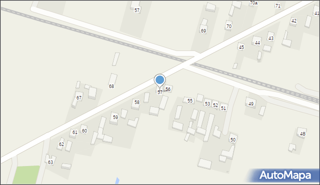 Biała-Kopiec, Biała-Kopiec, 57, mapa Biała-Kopiec