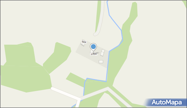 Biała Niżna, Biała Niżna, 106A, mapa Biała Niżna