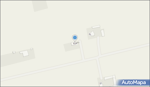 Biała Woda, Biała Woda, 61A, mapa Biała Woda