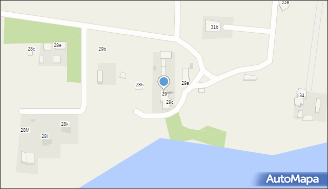 Białe, Białe, 29, mapa Białe