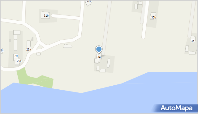 Białe, Białe, 34, mapa Białe