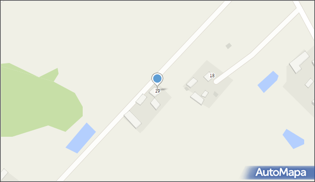 Białe, Białe, 19, mapa Białe