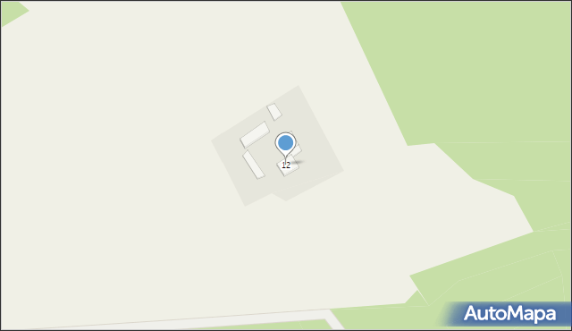 Białe Błota, Białe Błota, 12, mapa Białe Błota