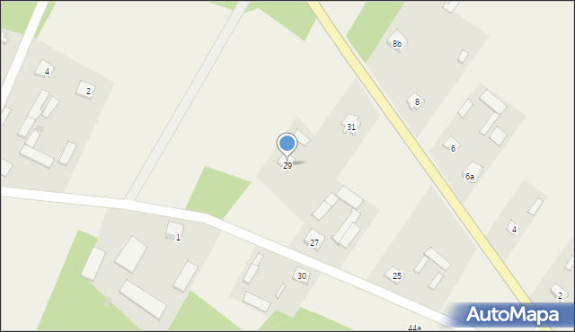 Białe-Szczepanowice, Białe-Szczepanowice, 29, mapa Białe-Szczepanowice