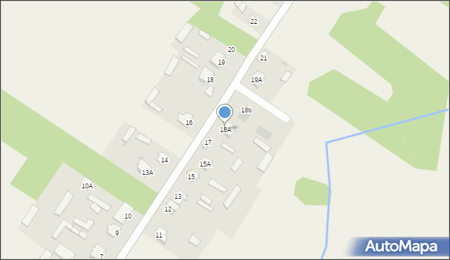 Białebłoto-Kobyla, Białebłoto-Kobyla, 18A, mapa Białebłoto-Kobyla