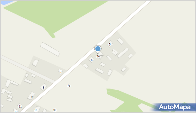 Białka, Białka, 5A, mapa Białka