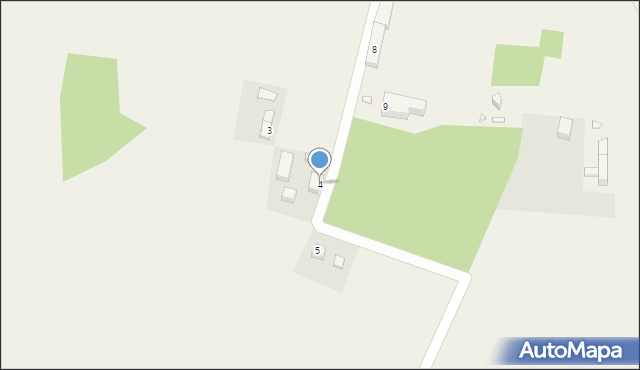 Białków, Białków, 4, mapa Białków
