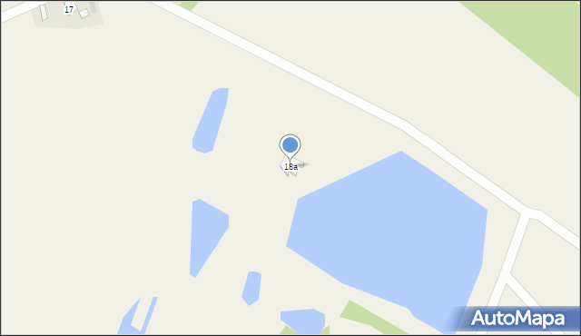 Białkowo, Białkowo, 18a, mapa Białkowo