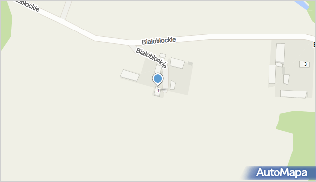 Białobłockie, Białobłockie, 8, mapa Białobłockie