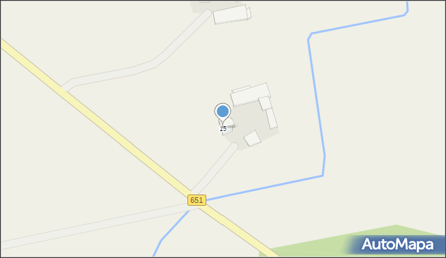 Białobłota, Białobłota, 15, mapa Białobłota