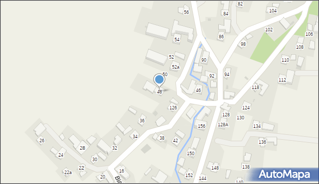 Białoboki, Białoboki, 48, mapa Białoboki