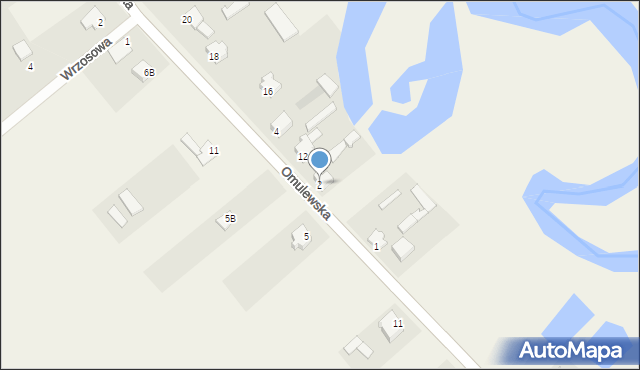 Białobrzeg Bliższy, Białobrzeg Bliższy, 2, mapa Białobrzeg Bliższy