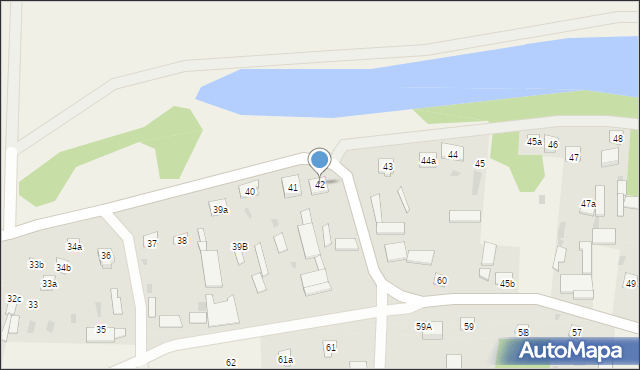 Białobrzegi, Białobrzegi, 42, mapa Białobrzegi