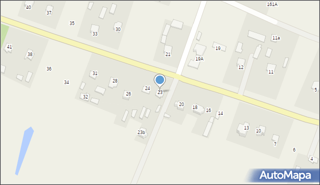 Białobrzegi, Białobrzegi, 23, mapa Białobrzegi