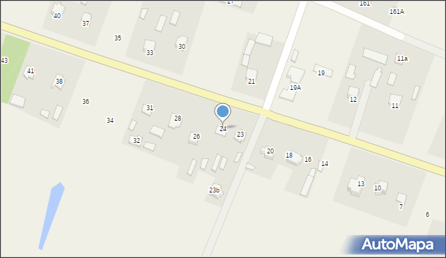 Białobrzegi, Białobrzegi, 24, mapa Białobrzegi