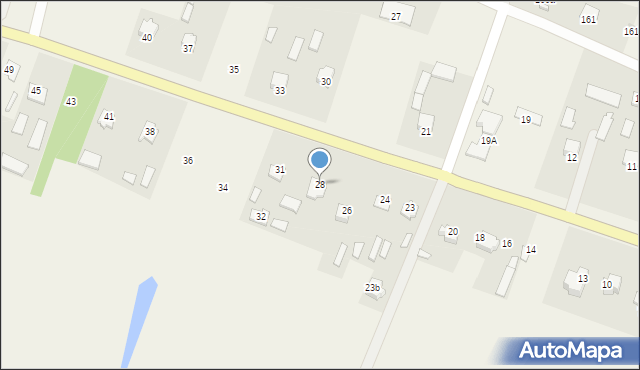 Białobrzegi, Białobrzegi, 28, mapa Białobrzegi