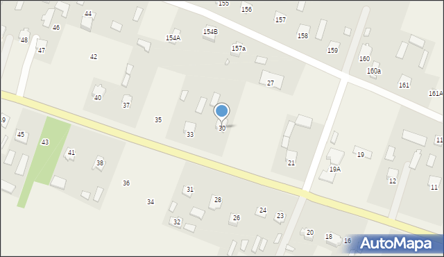 Białobrzegi, Białobrzegi, 30, mapa Białobrzegi