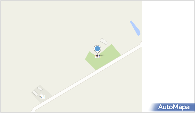 Białobrzegi, Białobrzegi, 582, mapa Białobrzegi