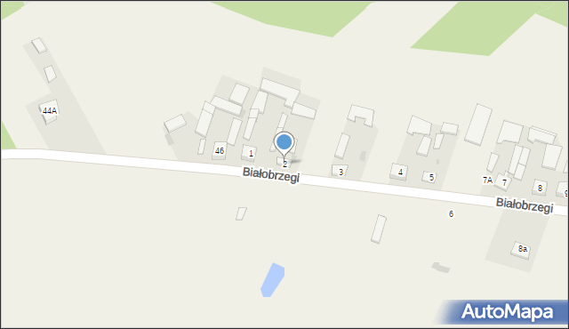 Białobrzegi, Białobrzegi, 2, mapa Białobrzegi