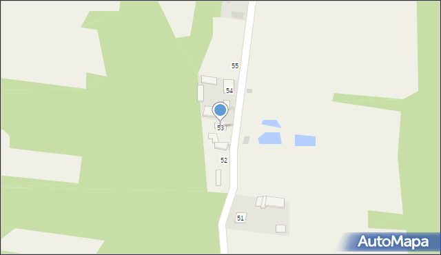 Białobrzegi, Białobrzegi, 53, mapa Białobrzegi