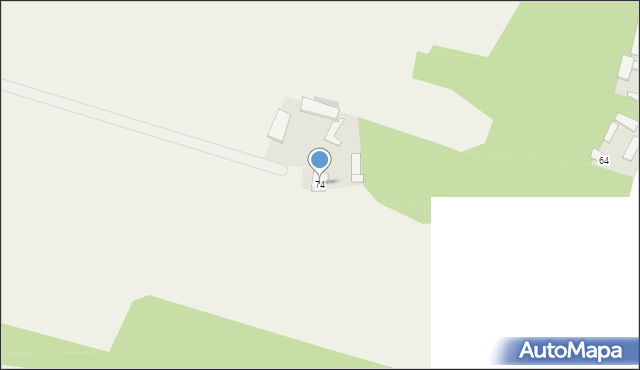 Białobrzegi, Białobrzegi, 74, mapa Białobrzegi