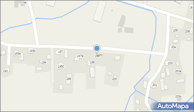 Białobrzegi, Białobrzegi, 199, mapa Białobrzegi