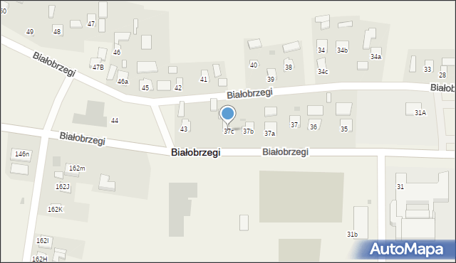 Białobrzegi, Białobrzegi, 37c, mapa Białobrzegi