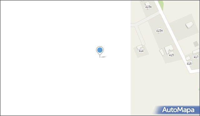 Białobrzegi, Białobrzegi, 413, mapa Białobrzegi