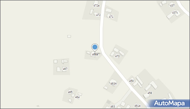 Białobrzegi, Białobrzegi, 468a, mapa Białobrzegi