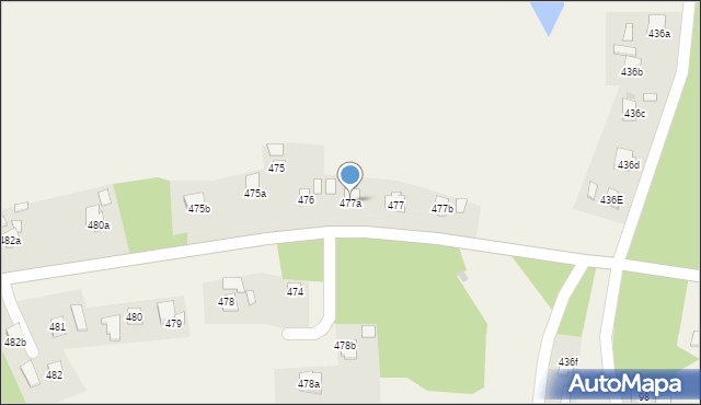 Białobrzegi, Białobrzegi, 477a, mapa Białobrzegi