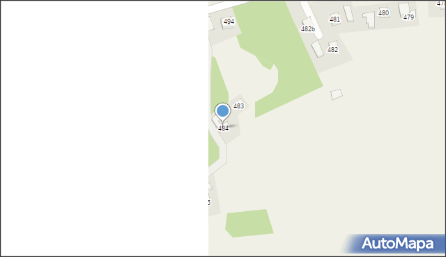 Białobrzegi, Białobrzegi, 484, mapa Białobrzegi