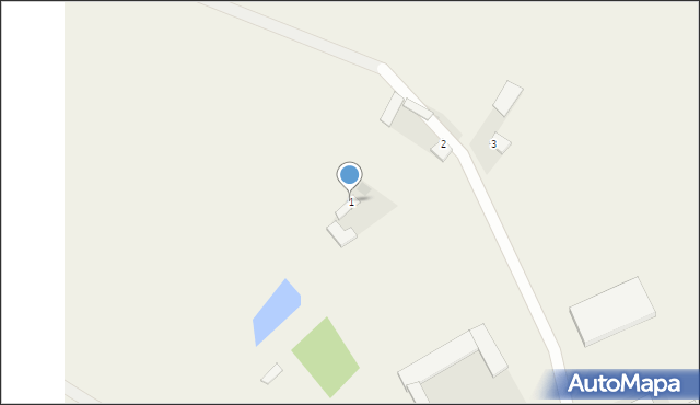 Białogrądy, Białogrądy, 1, mapa Białogrądy