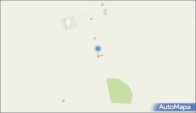 Białojany, Białojany, 14, mapa Białojany
