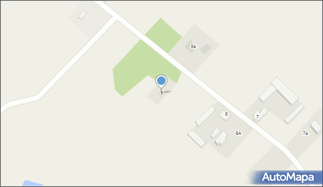 Białorogi, Białorogi, 9, mapa Białorogi