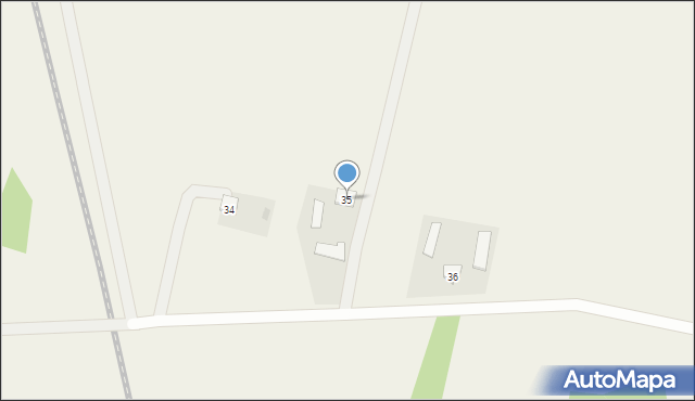 Białoskóry, Białoskóry, 35, mapa Białoskóry