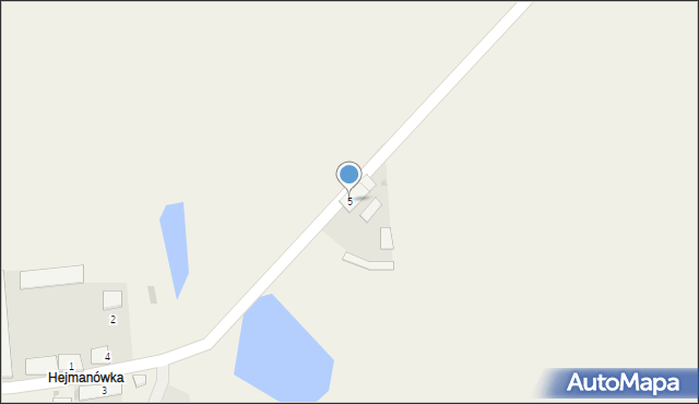 Białożewin, Białożewin, 5, mapa Białożewin