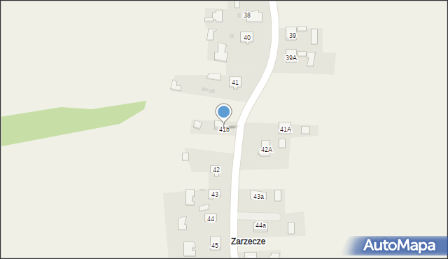 Biały Bór, Biały Bór, 41b, mapa Biały Bór