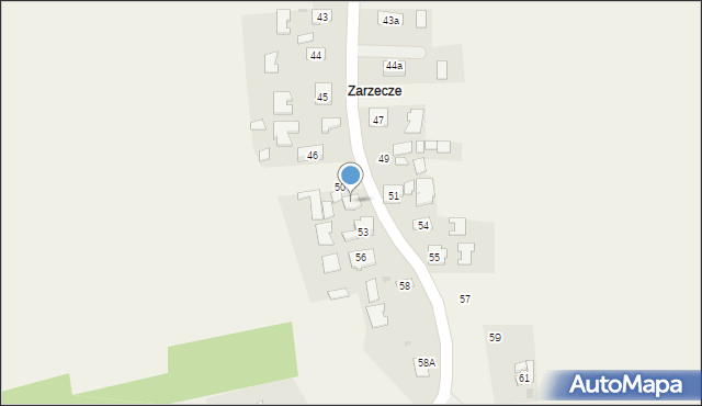 Biały Bór, Biały Bór, 52, mapa Biały Bór