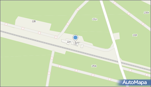 Biały Zdrój, Biały Zdrój, 22, mapa Biały Zdrój