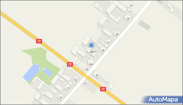 Białynin-Podbór, Białynin-Podbór, 28A, mapa Białynin-Podbór