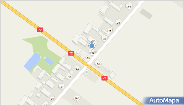 Białynin-Podbór, Białynin-Podbór, 29A, mapa Białynin-Podbór