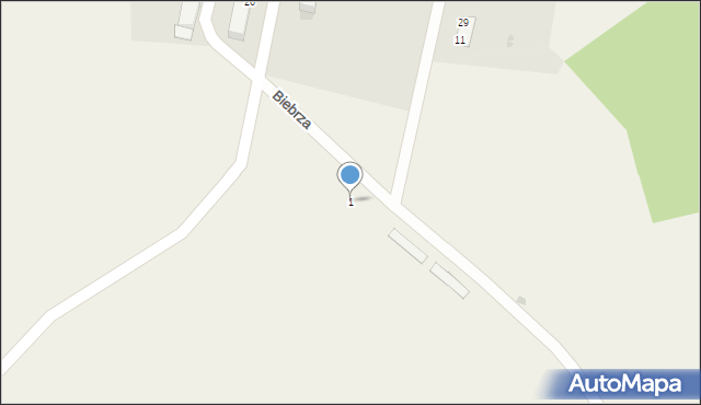 Biebrza, Biebrza, 1, mapa Biebrza