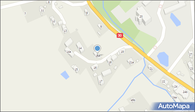 Biedrzychowice, Biedrzychowice, 16A, mapa Biedrzychowice