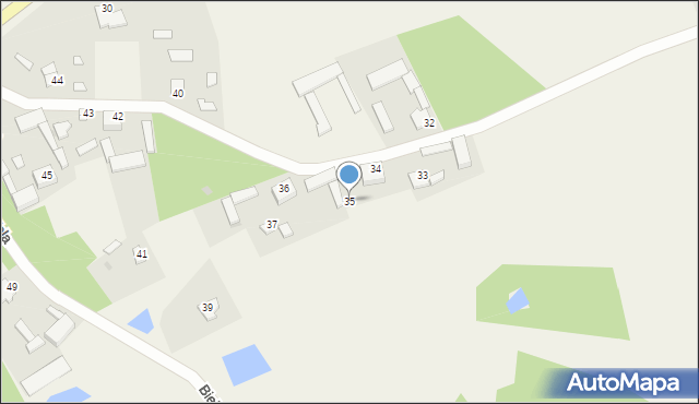 Biejkowska Wola, Biejkowska Wola, 35, mapa Biejkowska Wola