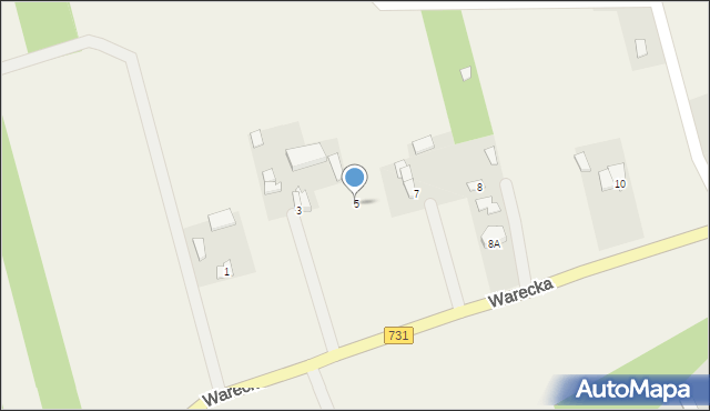 Biejkowska Wola, Biejkowska Wola, 5, mapa Biejkowska Wola